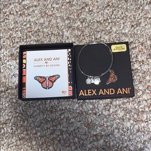 Alex and Ani Monarch Butterfly Bracelet